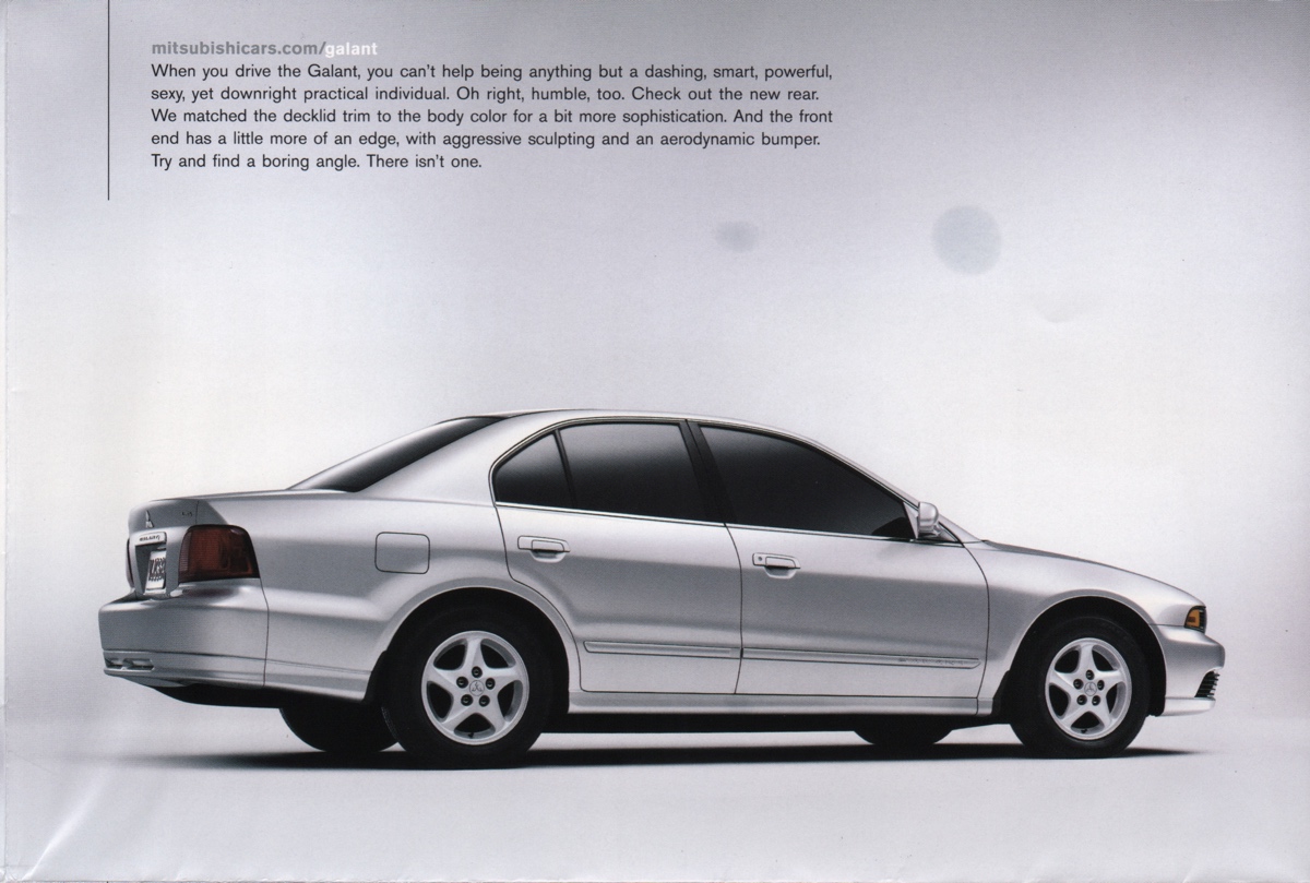 2002 Mitsubishi Full Line Brochure Page 7